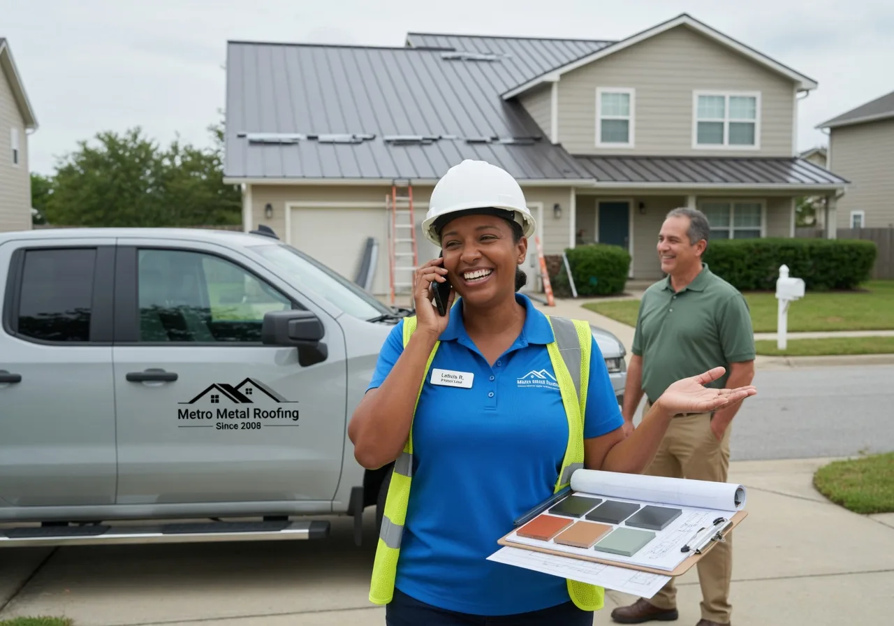 Metal Roof Repair in Staffordsville, VA